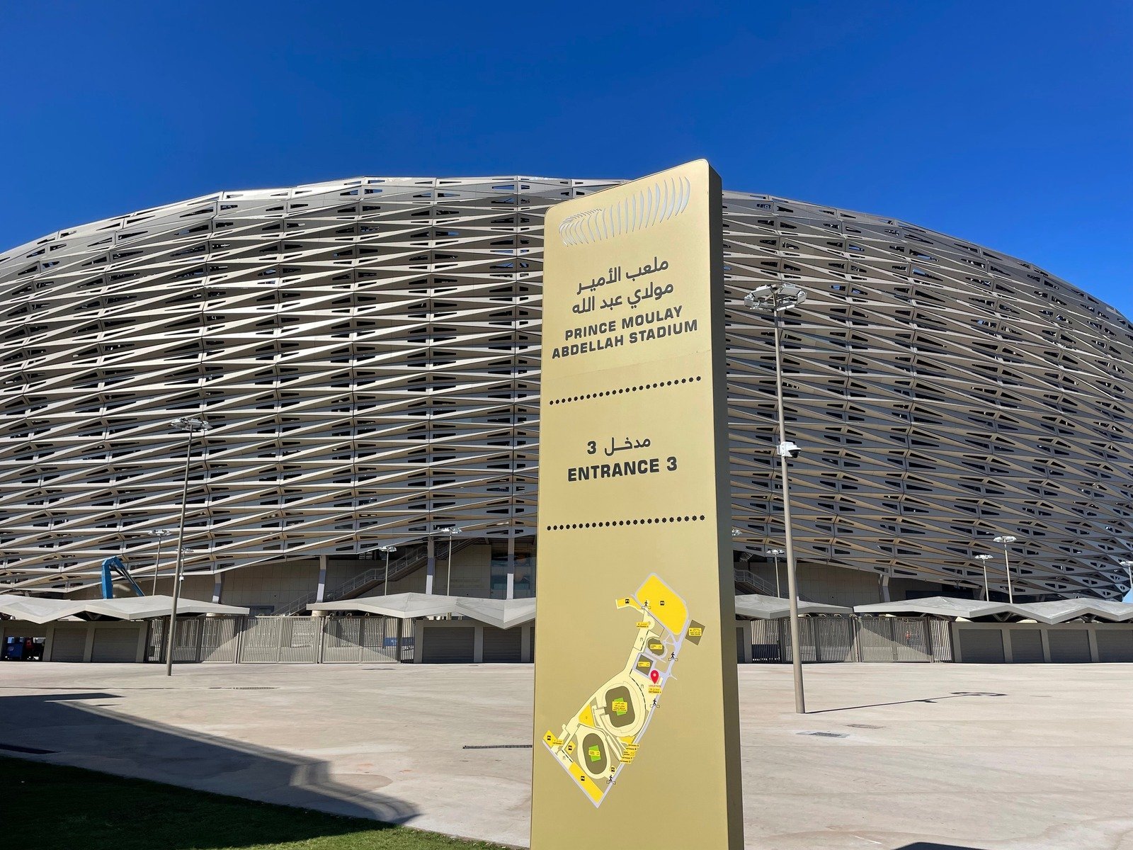 Signalétique Grand Stade – Rabat